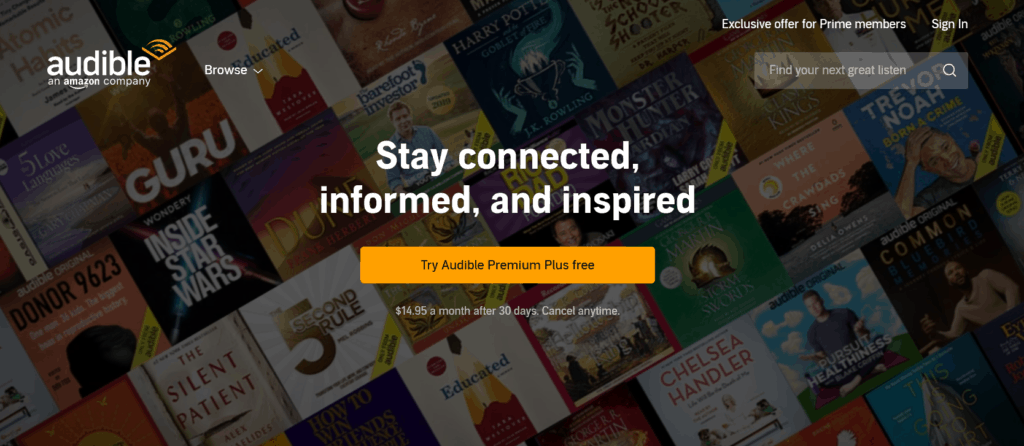 Audible Plus和Premium Plus有何差異?哪個比較適合你? 5 Audible Plus和Premium Plus有何差異?哪個比較適合你? 2