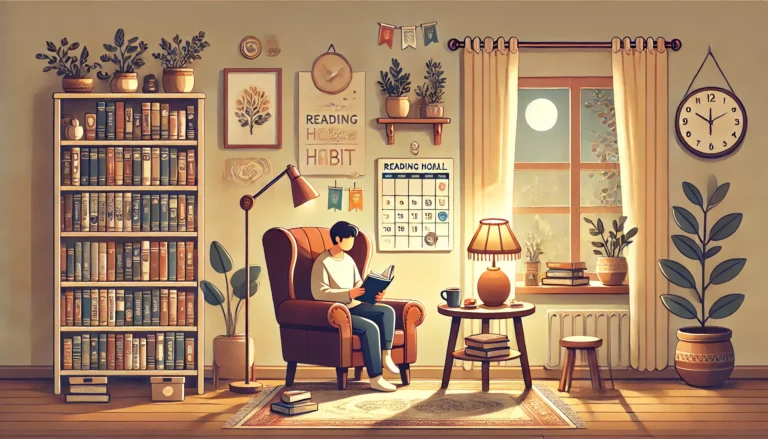 2025 養成閱讀習慣的 3 步驟：從設定目標到創造專屬環境