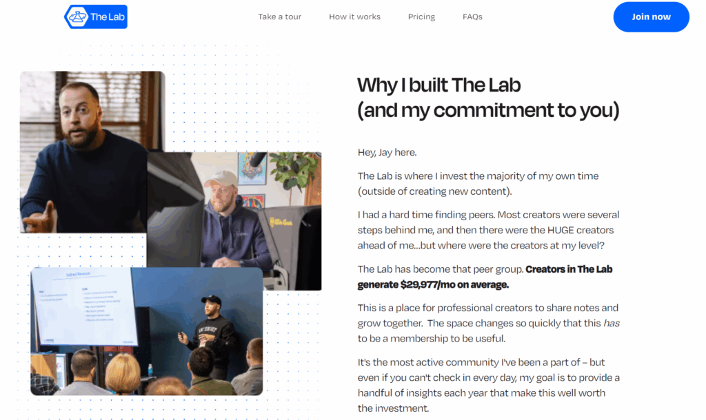 創作者 Jay Clouse 年收 40 萬美元付費社群教會我的事 5 創作者 Jay Clouse 年收 40 萬美元付費社群教會我的事 4