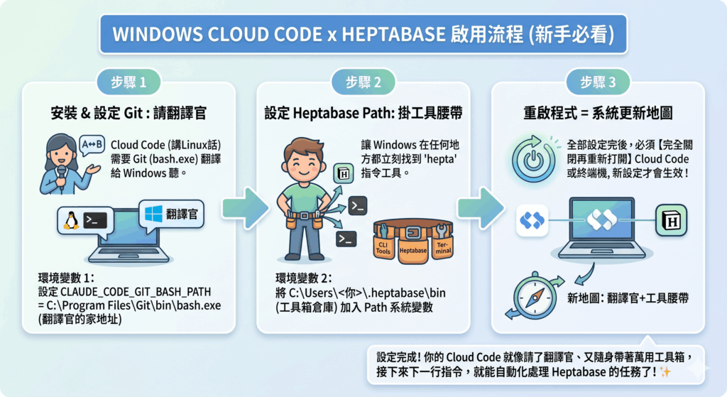 Cloud Code 串 Heptabase CLI 實現 AI 卡片盒筆記的第一步